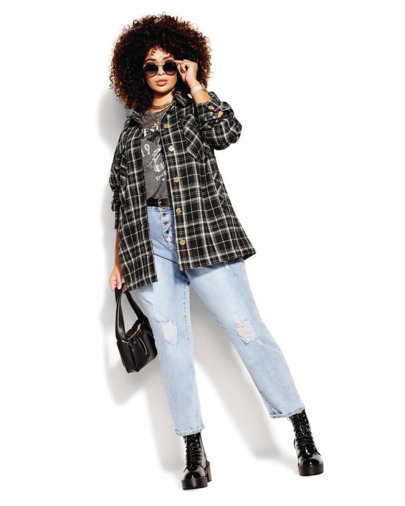Plus size model wearing  by City Chic | Dia&Co | dia_product_style_image_id:172142
